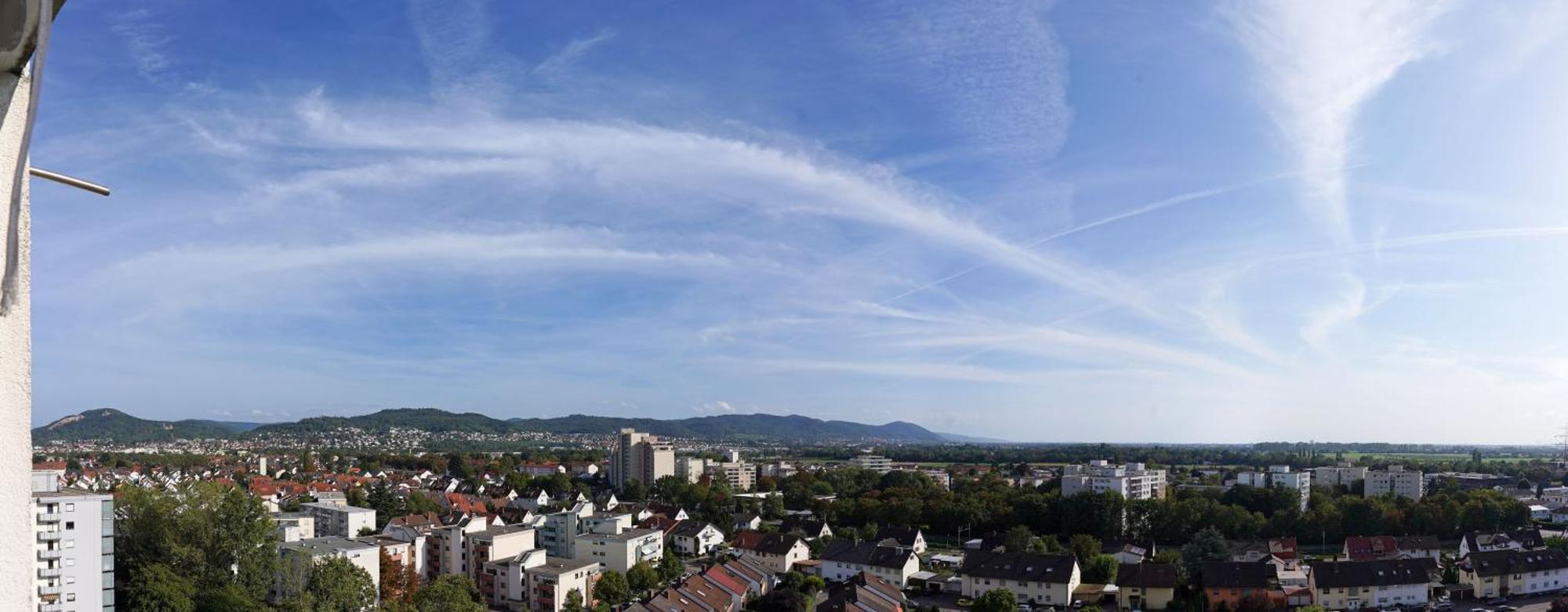 Tolle Wohnung Mit Panoramablick Weinheim Exterior foto